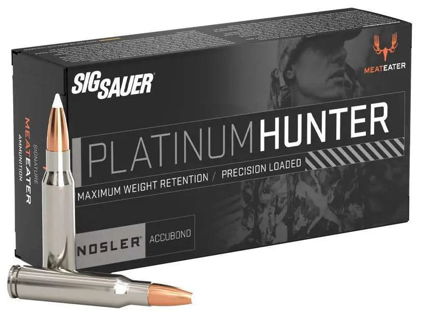 Sig Sauer E3006PH180-20 Platinum Hunter AccuBond 30-06 Springfield 180 Grain 20 Rounds Box