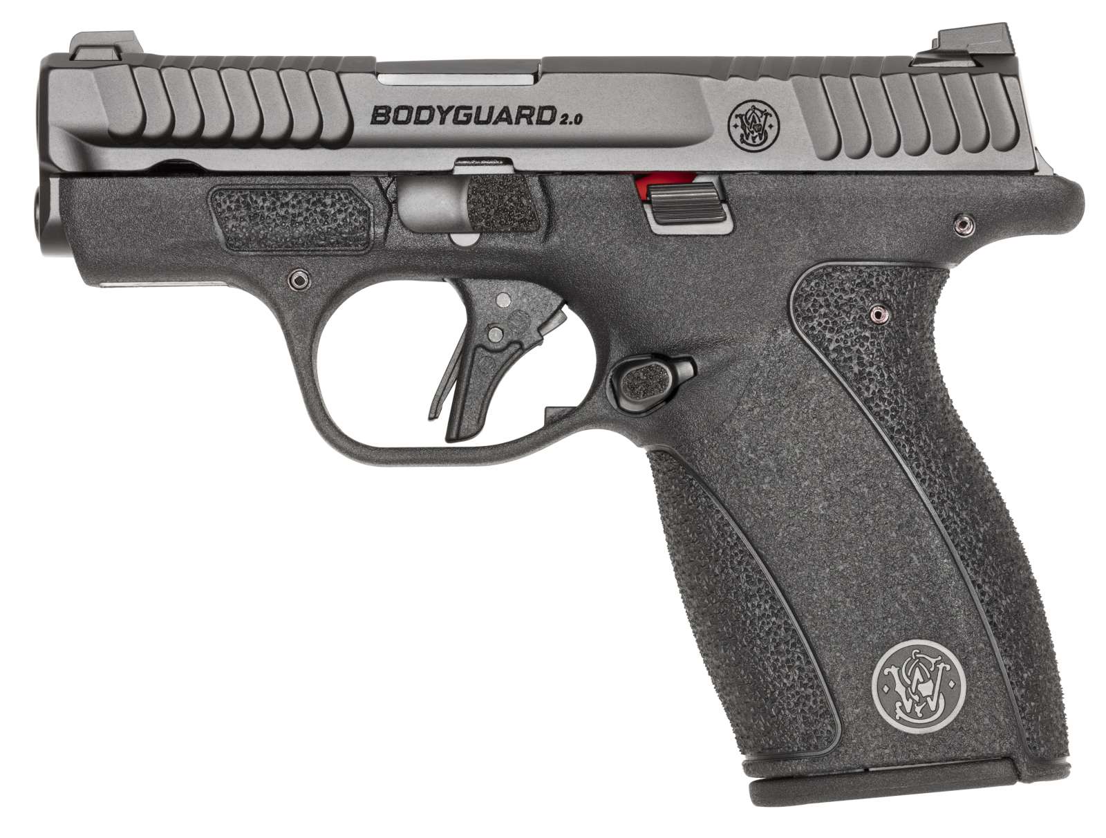 Smith & Wesson Bodyguard 2.0 .380 ACP Micro Compact Pistol with 2.75-Inch Barrel and Bright Dot Tritium Sights