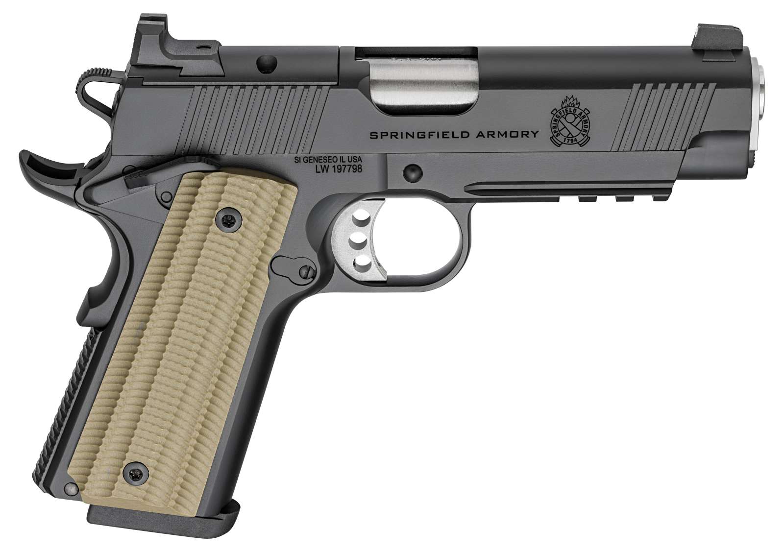 Springfield Operator 1911 9mm Pistol with 4.25-inch Barrel and Optic Ready Slide