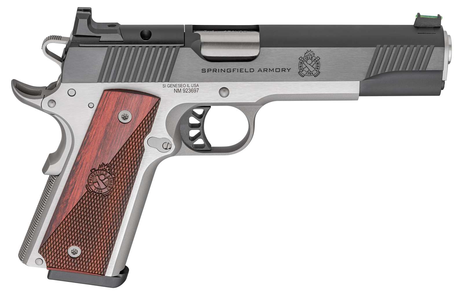 Springfield Armory Ronin 1911 .45 ACP 5-Inch Stainless Steel Pistol with Optic Ready and 8-Round Magazine