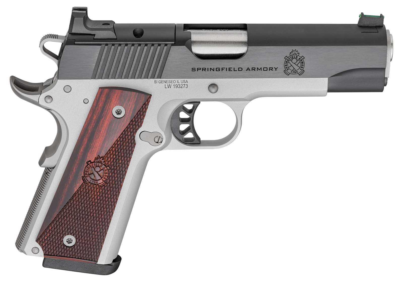 Springfield Armory Ronin 1911 9mm 4.25-inch Blue Finish with White Dot Sights and 9-Round Magazine