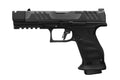 Walther PDP Pro X Compact 9mm Semi-Auto Pistol with 3 Magazines, Black Polymer Frame
