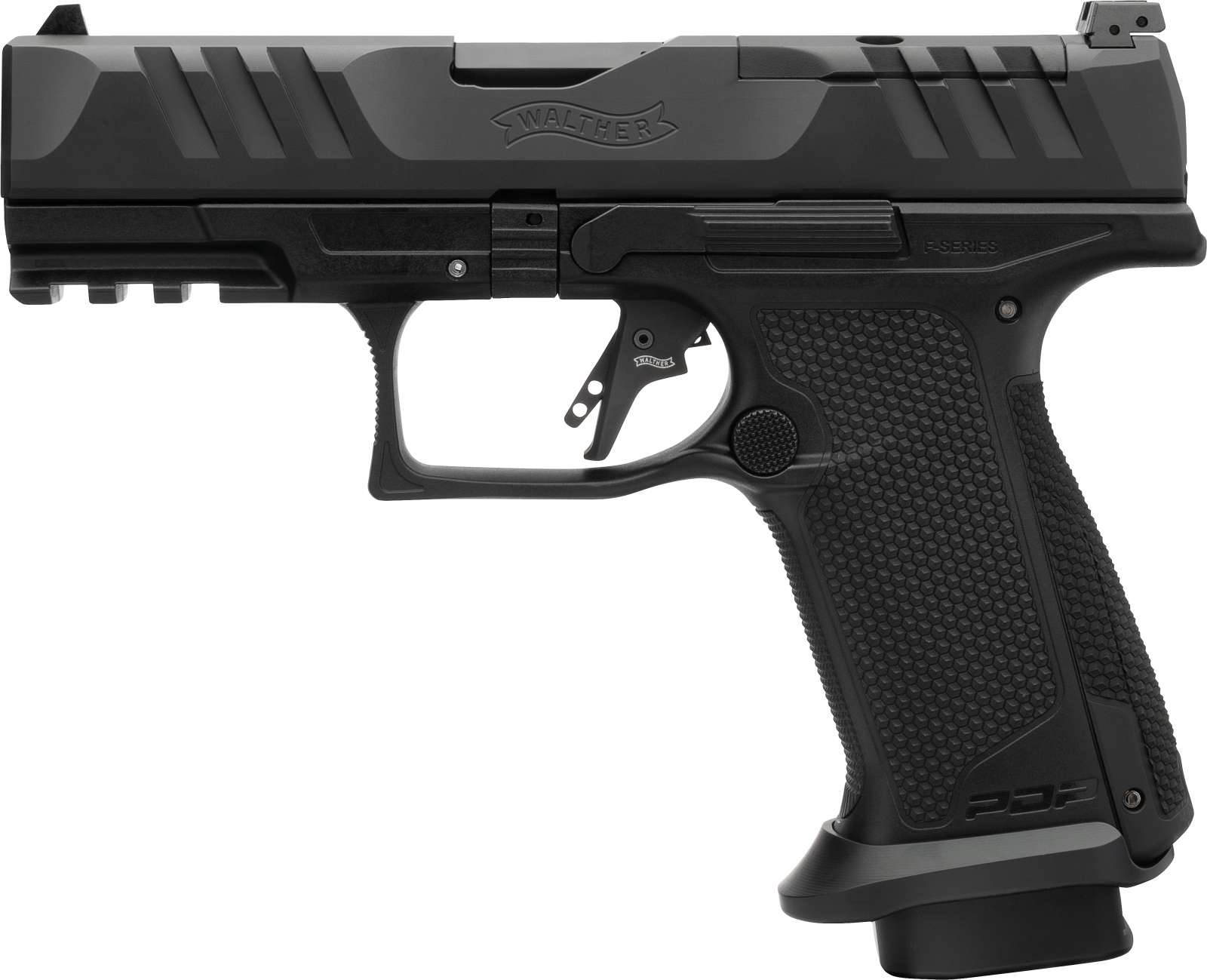 Walther PDP PRO F Series 9mm Semi-Auto Pistol with 4.6-inch Barrel and 18-Round Magazine