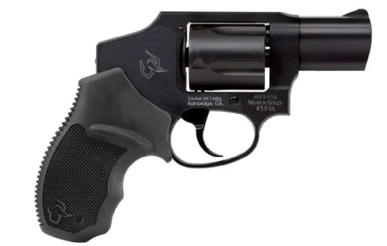 Taurus Model 850 38 Special Revolver with 3-inch Barrel - Matte Black Finish, 5-Round Capacity
