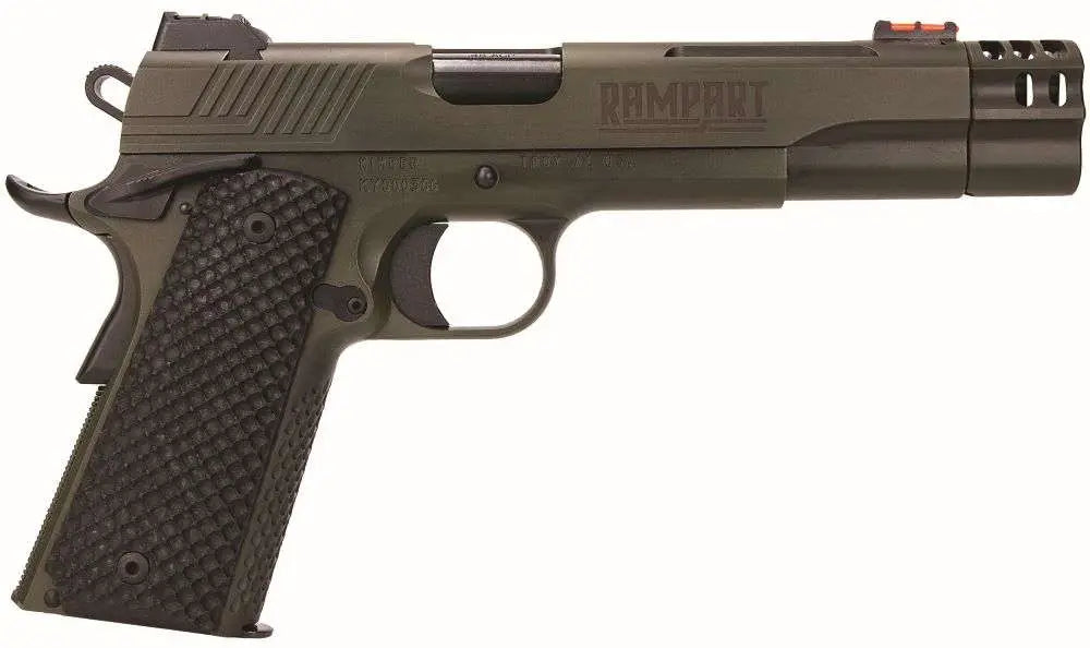 Kimber Rampart 1911 .38 Super 5-inch Barrel with OD Green Cerakote Finish and G10 Grips