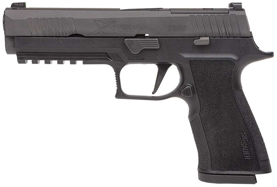 Sig Sauer P320 XTen 10mm Full-Size Pistol with 5-Inch Barrel, Optic Ready and Two 10-Round Magazines