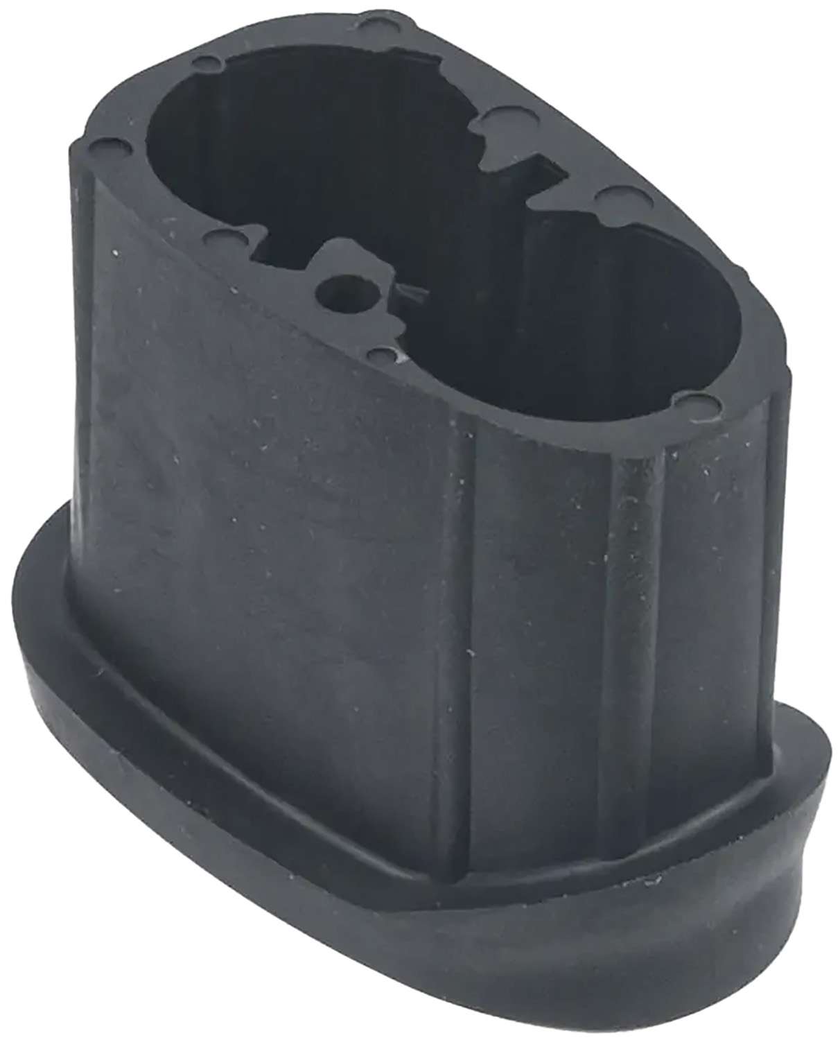 Die Free Co. Storage Plug for Kung Fu Grip - Black Rubber Firearm Accessory