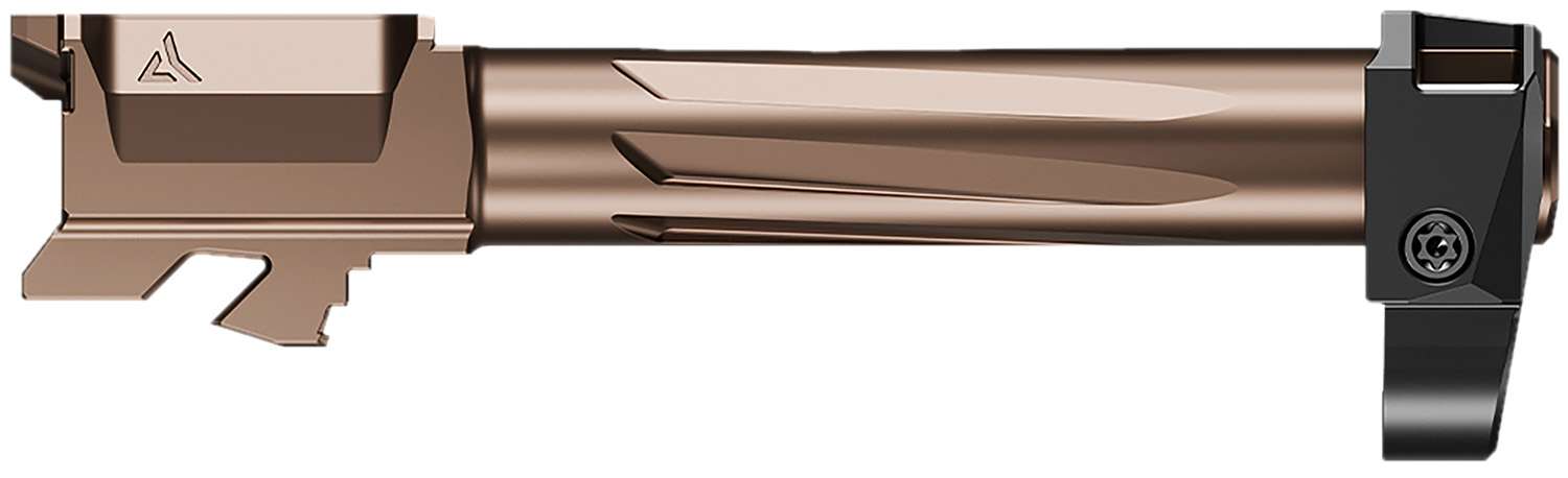 Radian Weapons Afterburner and Ramjet Barrel Set for Glock 43X – Bronze Finish with INTRA-LOK Mounting System
