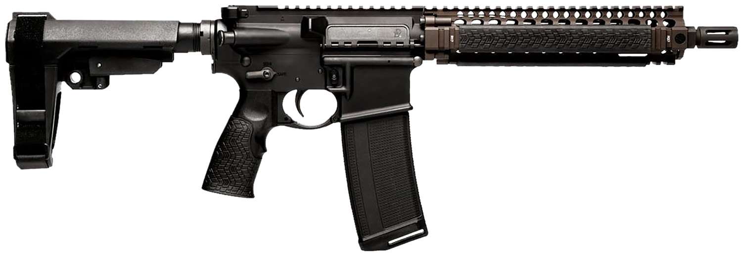 Daniel Defense MK18 5.56mm Pistol with Flat Dark Earth Finish and 10.3-inch Threaded Barrel
