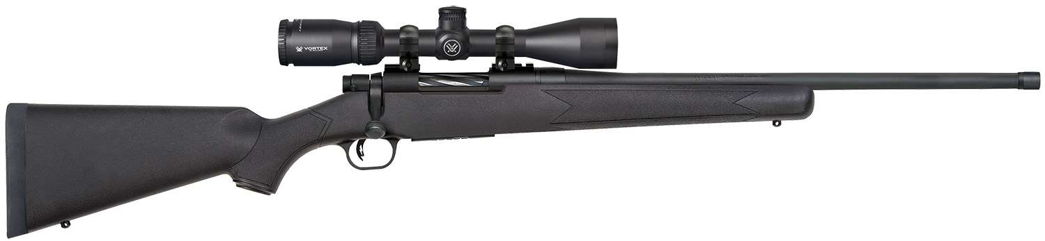Mossberg Patriot 400 Legend Rifle with Vortex 3-9x40 Scope - 20-inch Barrel, Synthetic Stock