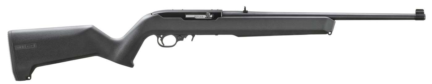 Ruger 10/22 MOE X22 Stock .22LR Semi-Automatic Rifle with 18.5-Inch Barrel and Detachable Magazine