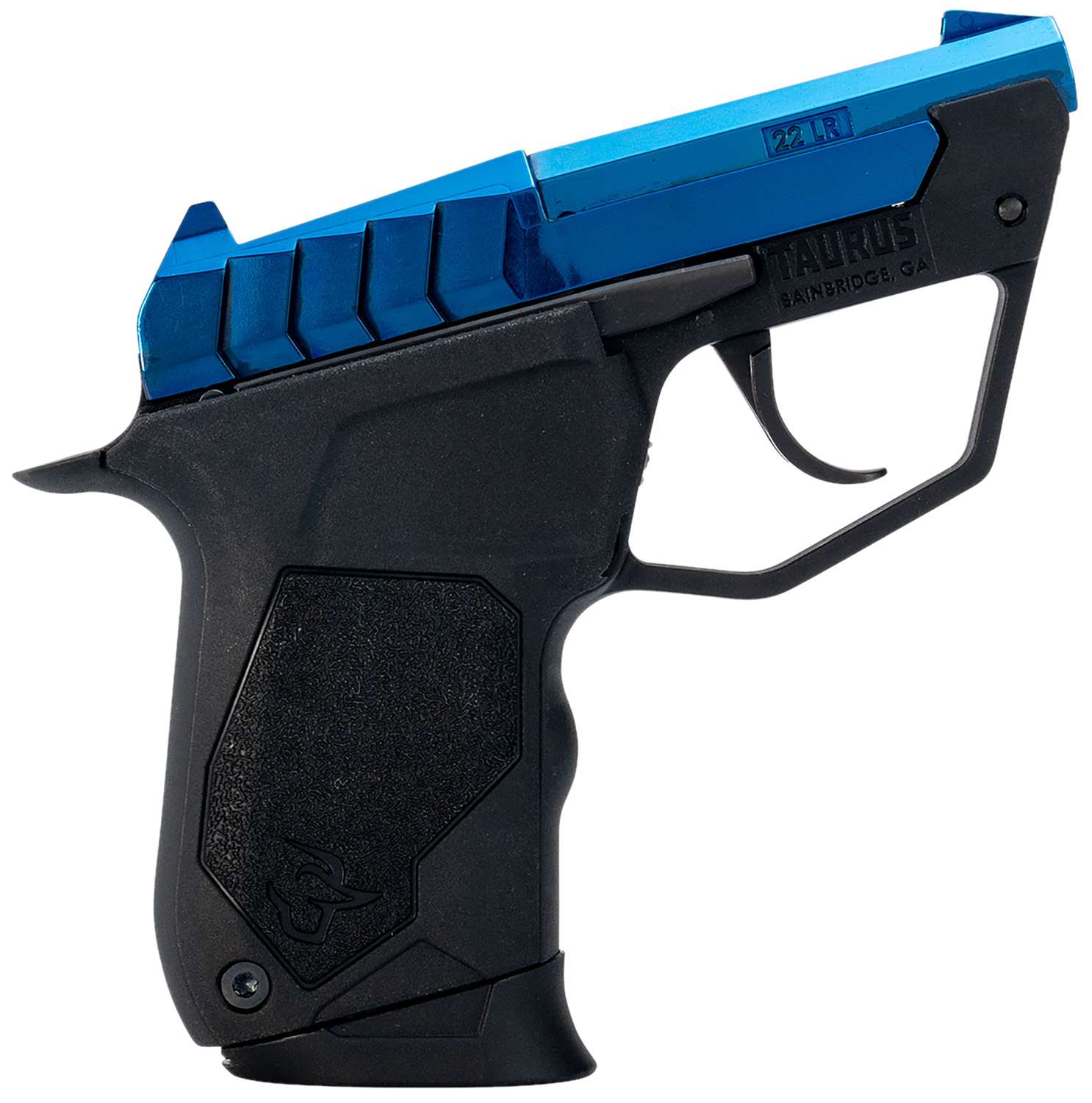 Taurus 22TUC .22LR Micro-Compact Pistol with Blue PVD Finish and 9-Round Magazine