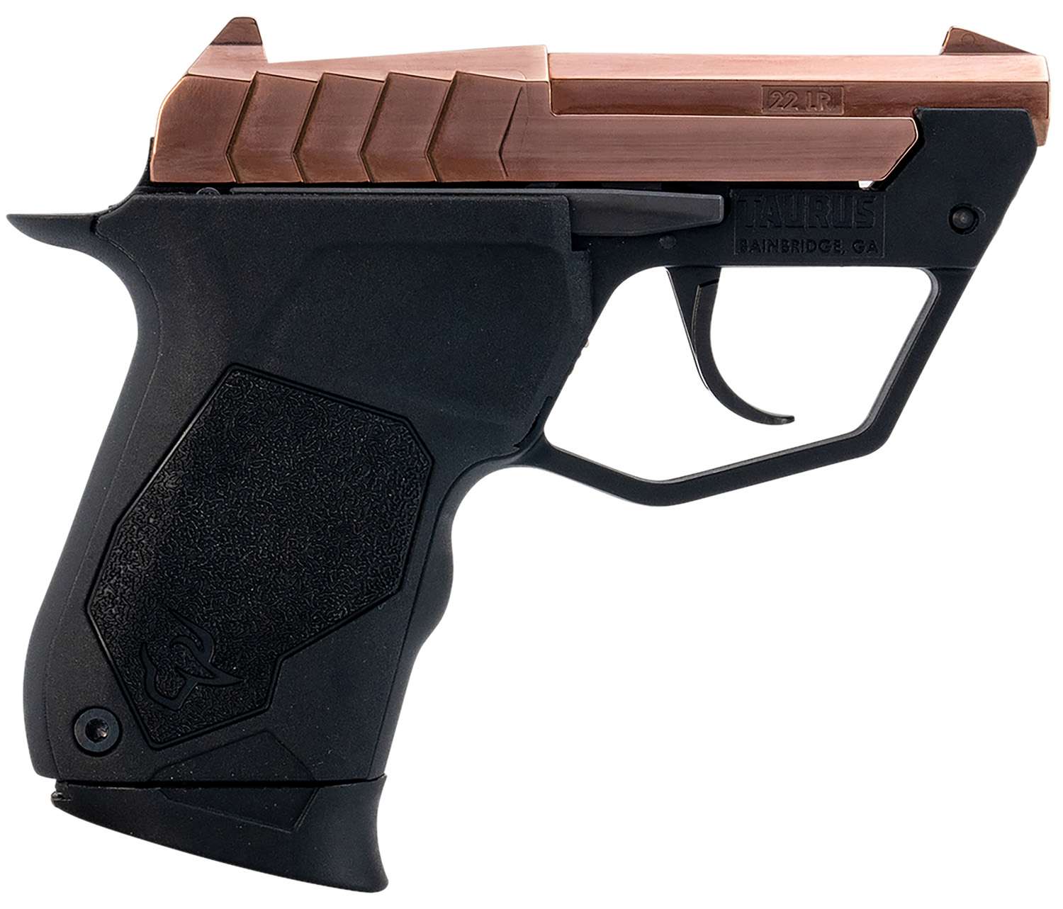 Taurus 22TUC 22LR Micro-Compact Pistol with Rose Gold PVD Finish and 9-Round Magazine
