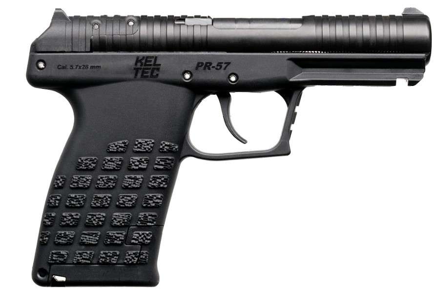 Kel Tec KELT PR57BLK 5.7x28 Compact Striker-Fired Pistol with Optics Ready Features and Black Finish