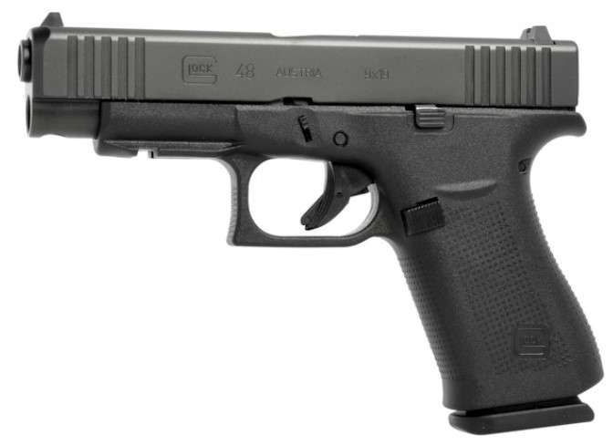 Glock G48 9mm Compact Pistol with Front Rail and 2 Magazines