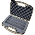 MTM Suppressor Case SC3 with Handle – Dark Earth, Foam Padding for Handguns