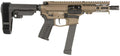 CMMG Banshee 9mm AR Pistol with 5-inch Threaded Barrel and Midnight Bronze Cerakote Finish