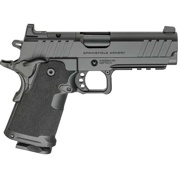 Springfield Armory 1911 DS Prodigy Compact 4.25-Inch 9mm Pistol with Black Cerakote Finish and Adjustable Sights