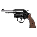 Smith & Wesson Model 10 .38 Special Revolver with 4-Inch Barrel and Wood Grips