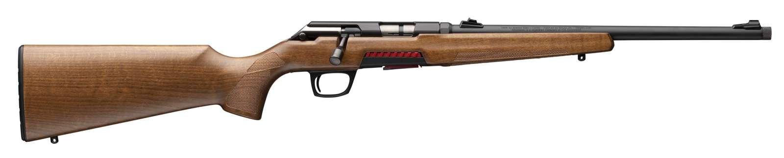 Winchester Repeating Xpert Sporter SR Bolt Action Rifle with Satin Walnut Stock, 21 Sharp Caliber, 16.5" Threaded Barrel