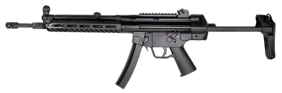 PTR 9LTR-CS 9mm Pistol with 4-Position CS1 Stock - Compact and Versatile Firearm