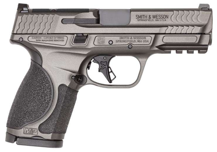 Smith & Wesson M&P 9 M2.0 Compact 9mm Pistol with Optics Ready Feature and Two Magazines