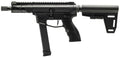 Gforce Arms Jawbone Hybrid 9mm Pistol with 5-Inch Threaded Barrel and 33-Round Magazine