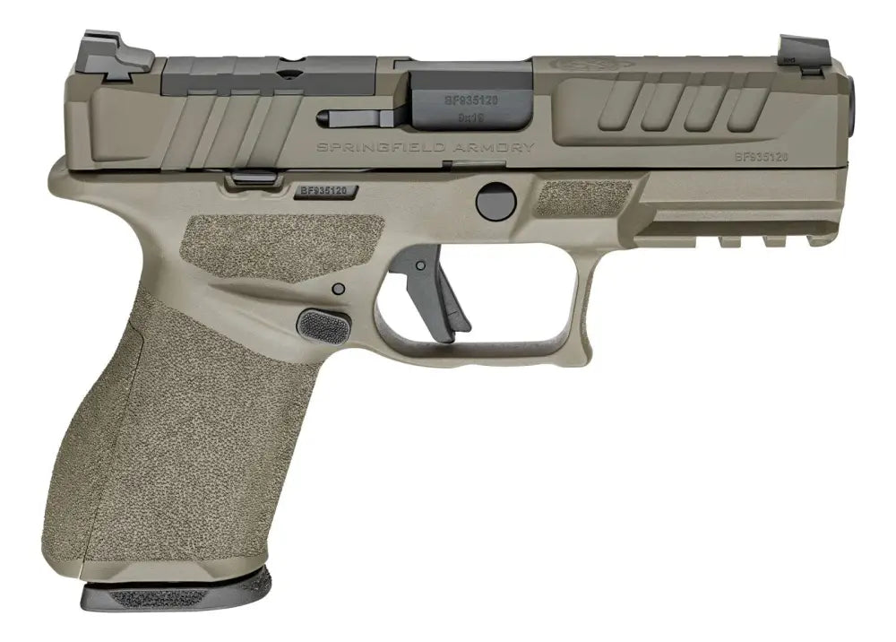 Springfield Armory Echelon 4.0C 9mm Pistol with OD Green Finish and 15+1 Capacity