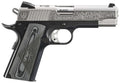 Ruger SR1911 Commander Southport CT Edition 45 ACP Pistol with 4.25-inch Barrel and Adjustable Sights