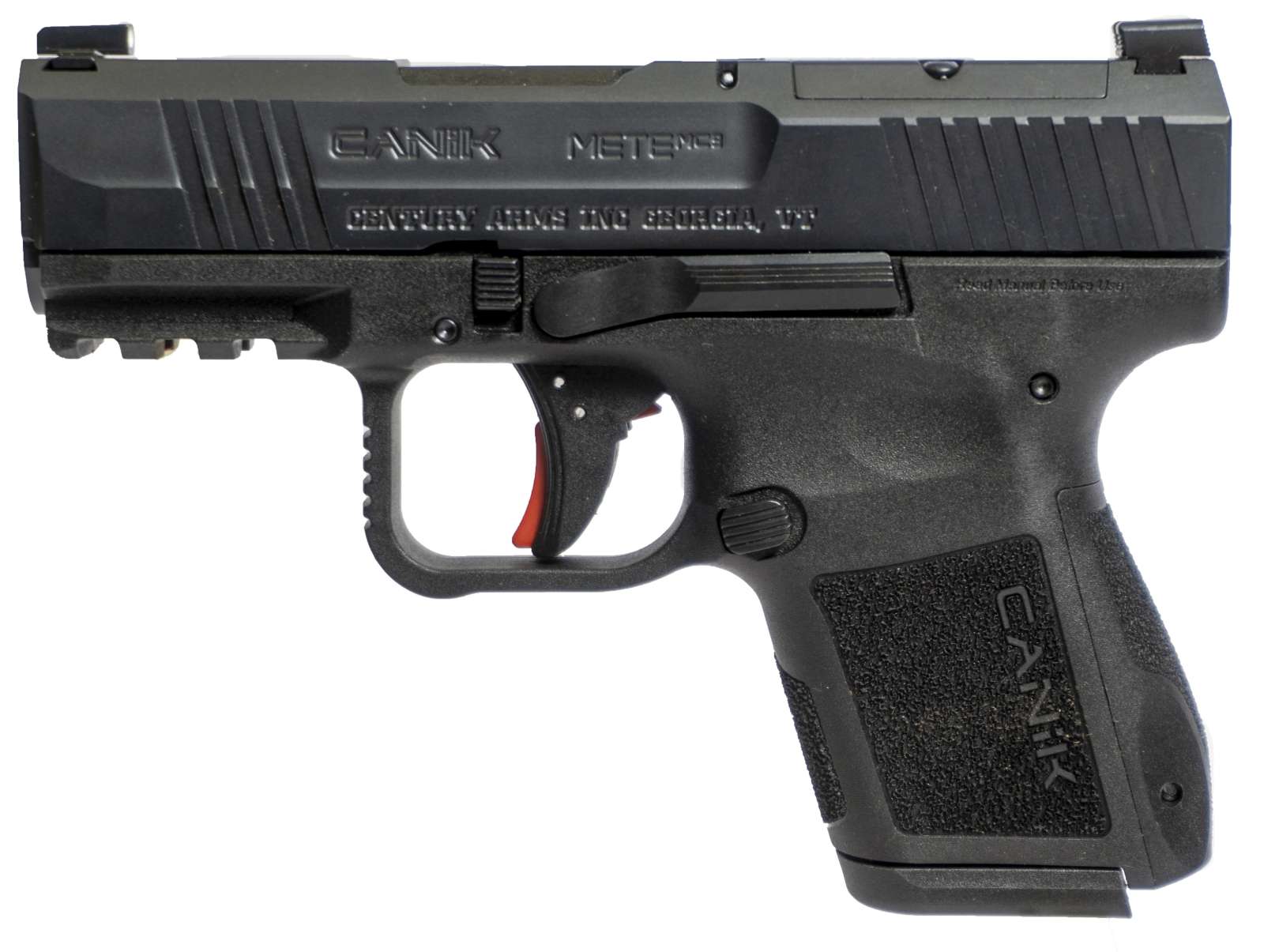 Canik Century METE MC9 Black 9mm Semi-Auto Pistol with 10-Round Capacity