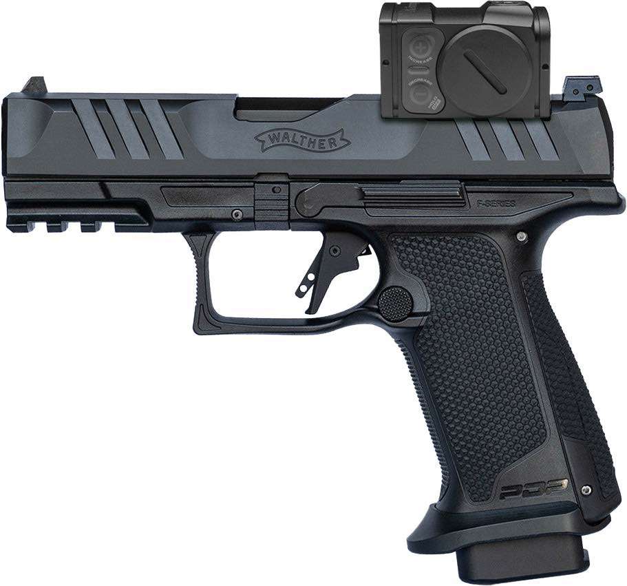 Walther PDP F-Series Pro Acro 9mm Semi-Auto Pistol with 4-Inch Barrel and Three Magazines