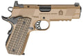Springfield Armory TRP AOS 1911 in FDE with Carry Cut and Rail, 4.25 Inch Barrel, 45 ACP