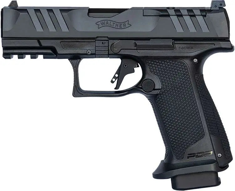 Walther PDP F-Series Pro E 9mm Pistol with 4-Inch Steel Barrel and 10-Round Magazines