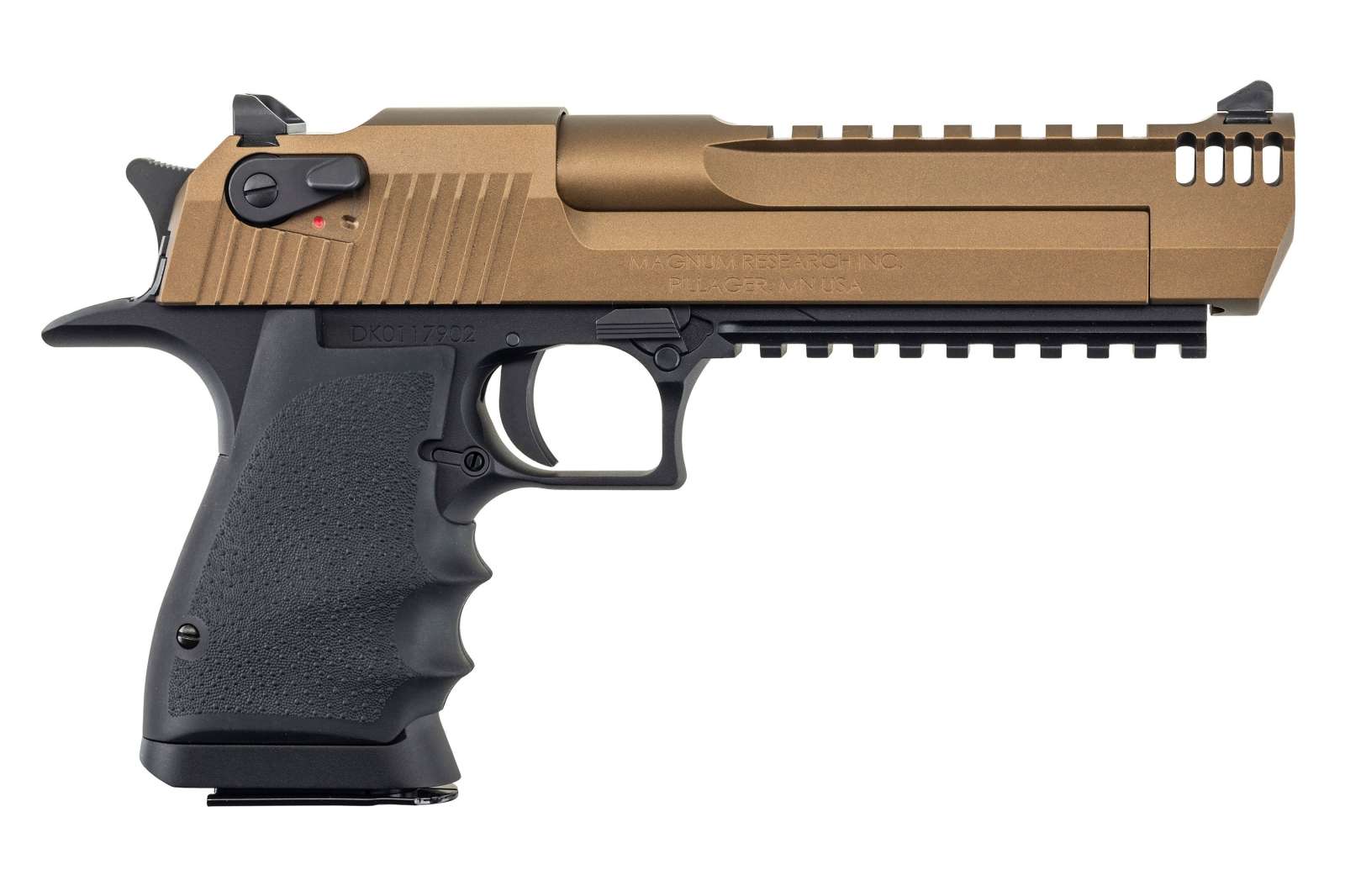 Magnum Research RSRCH Light Weight .357 Magnum/38 Special Semi-Auto Pistol with 6-Inch Barrel and Adjustable Sights