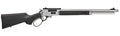 Smith & Wesson 14204 Lever-Action Rifle with Threaded Stainless Barrel, 20-Inch, .45-70 Government, Black Synthetic Stock