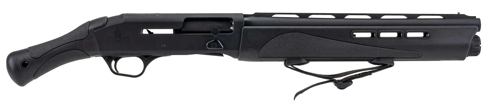 IWI MAFTEAH 12 Gauge Semi-Auto Shotgun with 14-Inch Smooth Bore Barrel and Tactical Synthetic Stock