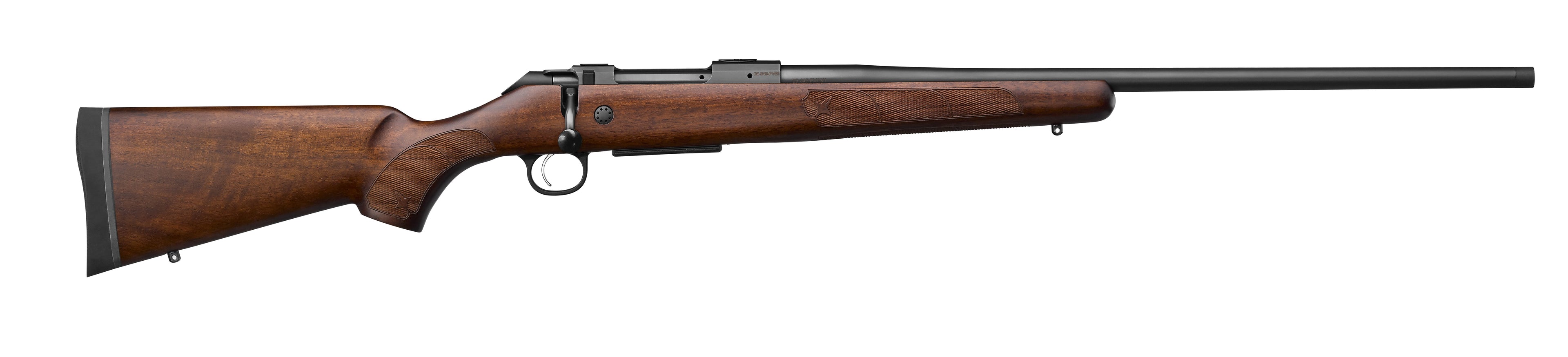 CZ 600 Plus ST1 American Bolt Action Rifle in .223 Rem with Walnut Stock and 24-Inch Barrel
