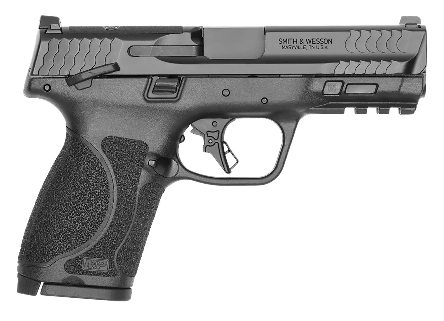 Smith & Wesson M&P9 M2.0 Compact O.R. T.S. Pistol with 4-Inch Barrel, 9mm, Black Finish, California Compliant
