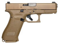 Glock 19X V 9mm Pistol with Flat Dark Earth Finish and Night Sights
