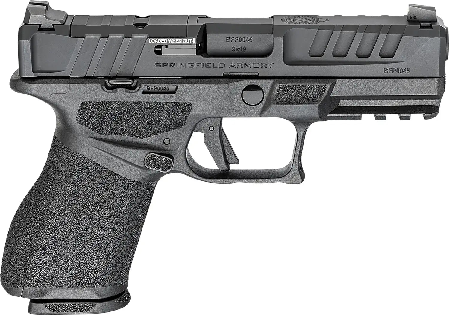 Springfield Armory EC9409BCA-U Echelon 4.0C 9mm Semi-Auto Pistol with Black Melonite Finish and Tactical U-Dot Sights