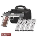 Springfield Armory Ronin 1911 5-inch Blued Stainless Steel 9mm Semi-Auto Pistol with 4 Magazines and Adjustable Sights
