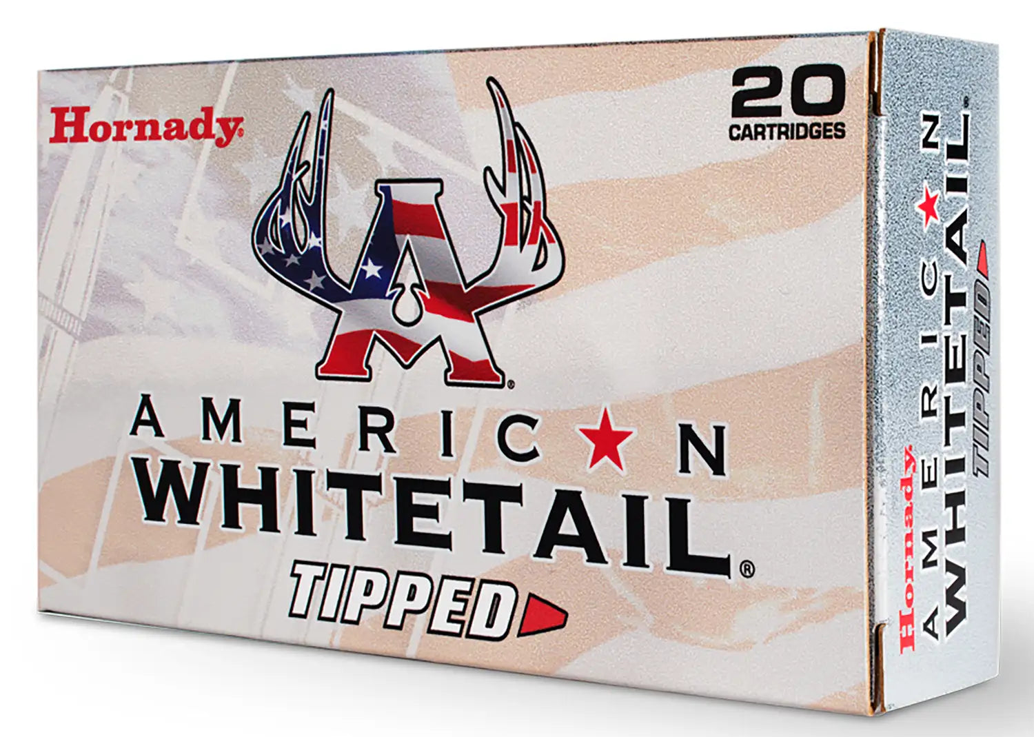 Hornady 6.5 Creedmoor 129 Grain SST® A-Tip Polymer Tipped Bullets, 20 Rounds per Box