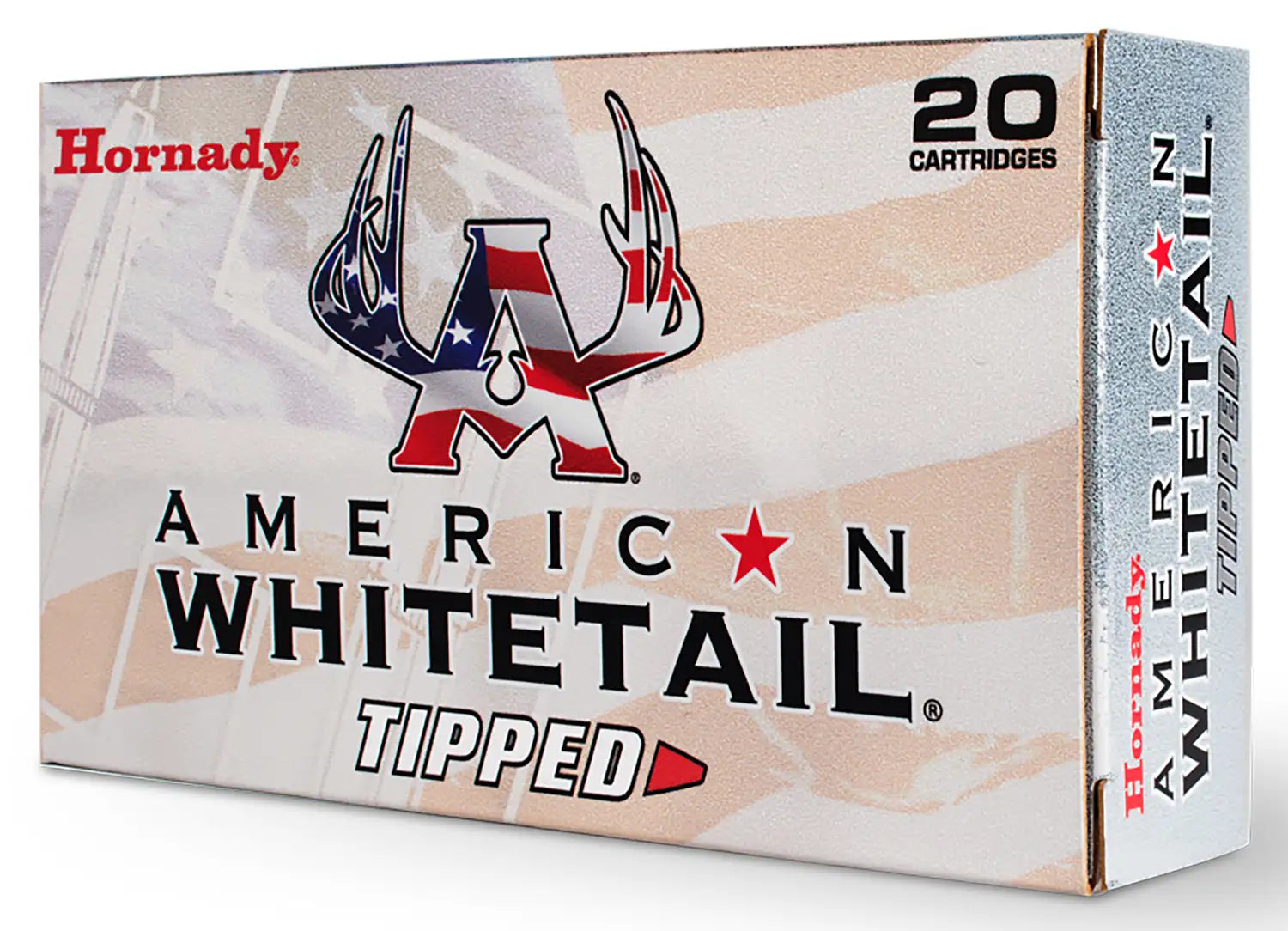 Hornady 30-06 Springfield 165 Grain SST® A-Tip Polymer Tipped Bullets - 20 Rounds per Box, 10 Boxes per Case