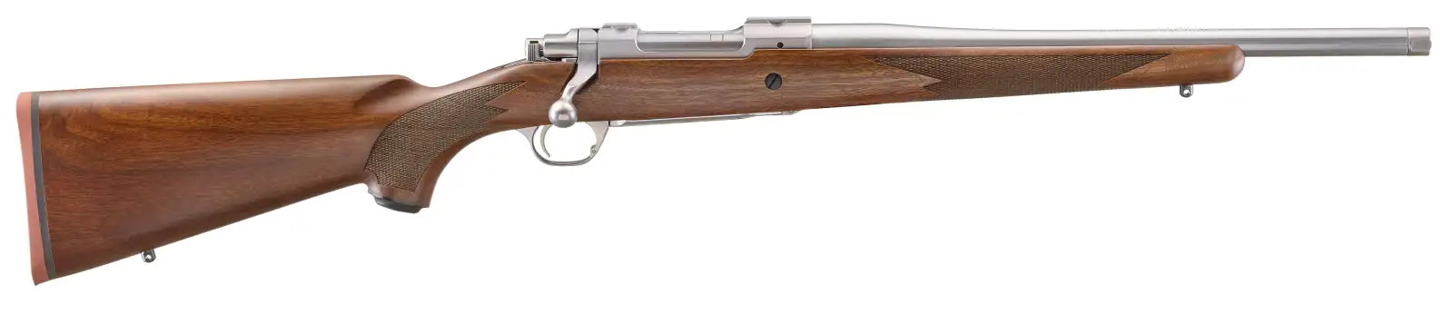 Ruger Hunter Series Bolt Action Rifle in 6.5 Creedmoor with 16.6-inch Threaded Barrel and Walnut Stock
