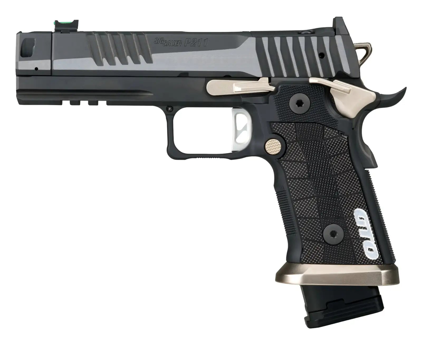 SIG Sauer P211-GTO Equinox 9mm Pistol with 4.4-inch Barrel and Two 21-Round Magazines