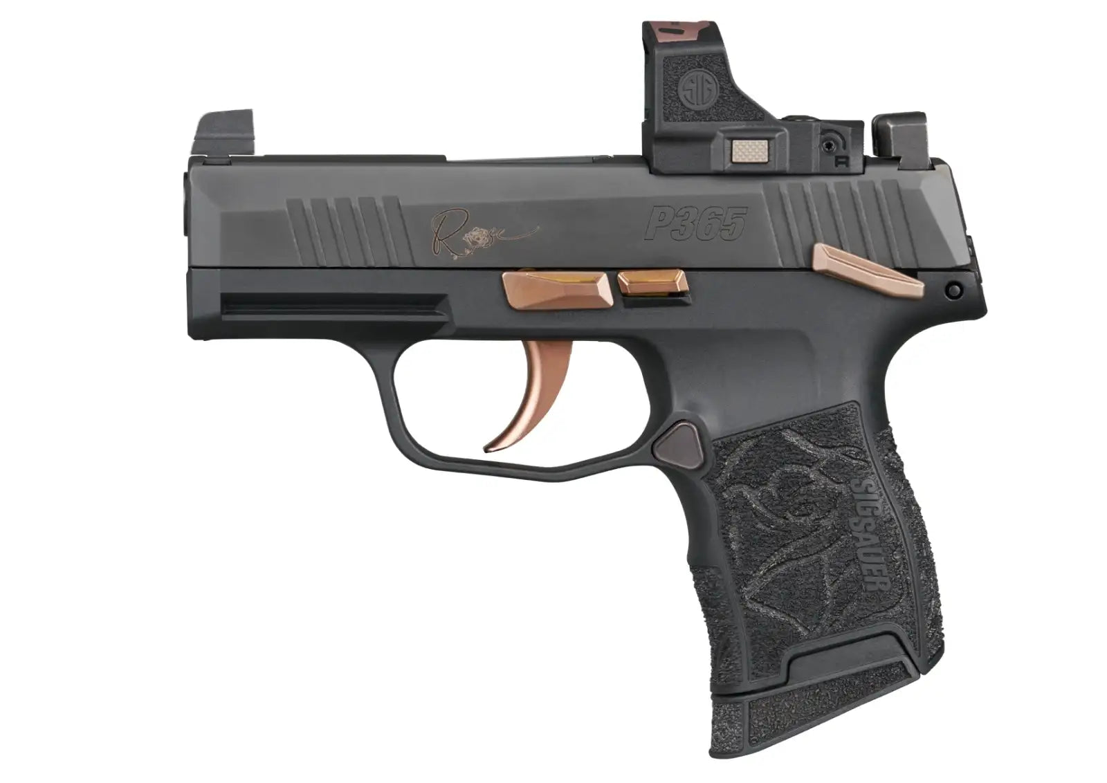 Sig Sauer P365 Rose Romeo RS 380 ACP Pistol with Night Sights and Two Magazines