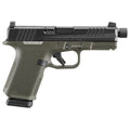 Ruger RXM 9mm Pistol with Threaded Barrel and OD Green Magpul EHG Stock