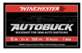Winchester Ammo 12 Gauge 2 3/4" Buckshot - 1 Buckshot, 5 Rounds per Box, 50 Boxes per Case