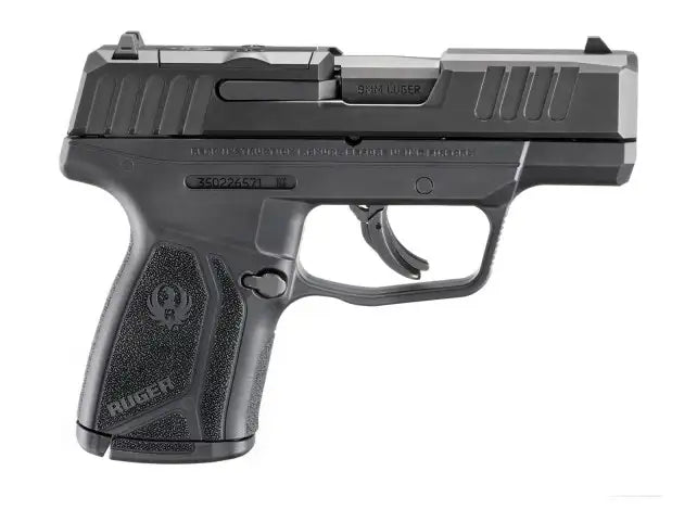 Ruger Max-9 9mm Sub-Compact Striker Fired Pistol with Optics Ready Black Nitride Finish