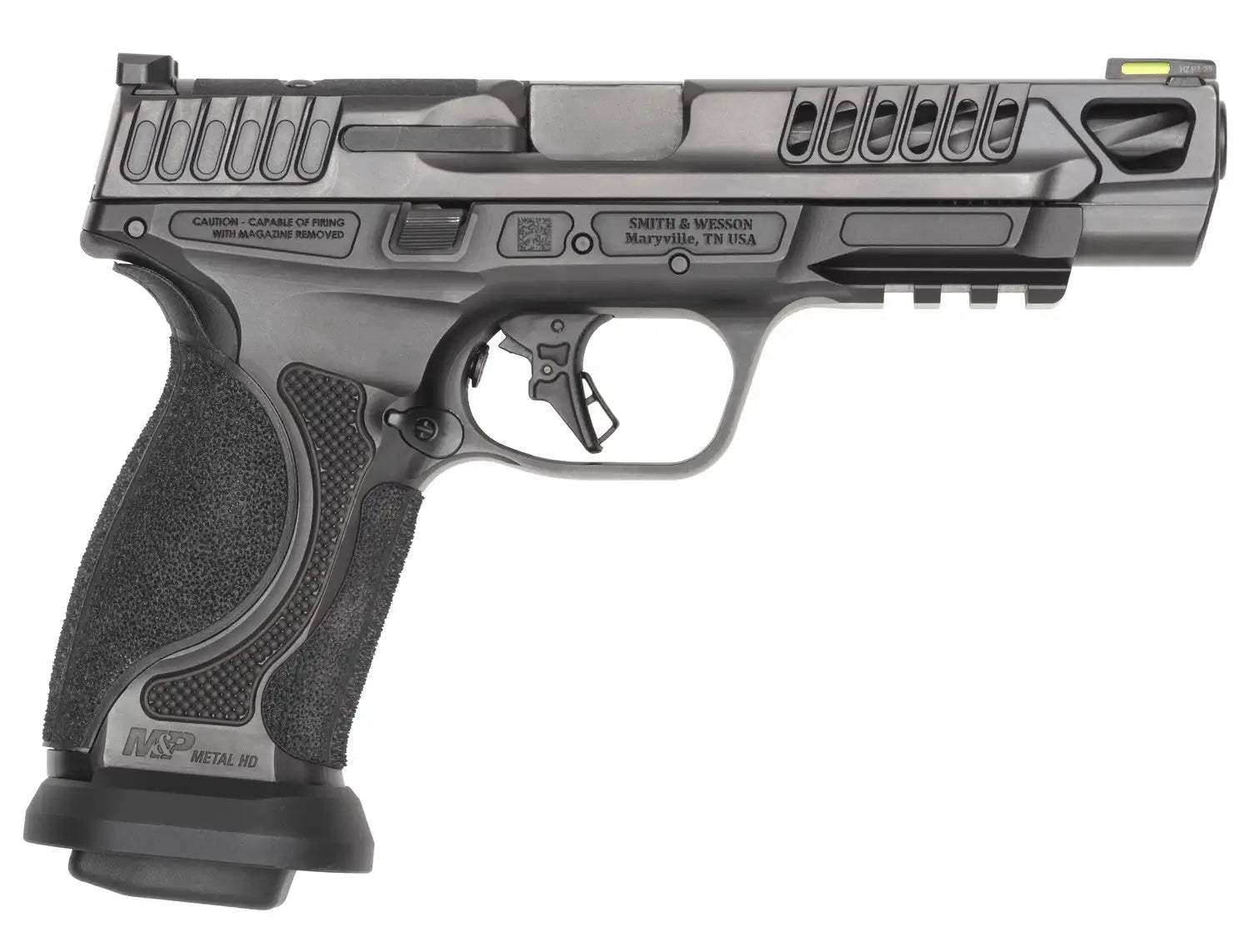 Smith & Wesson M&P 9 M2.0 Competitor HD 9mm Pistol with 5-Inch Barrel and Optics Ready Setup